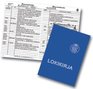 Lokikirja/ Loggbok