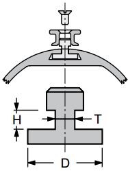 SLUGS SET HS24 F12 -Flat Ø12 - 24x16