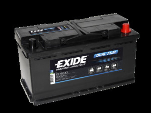 Exide dual AGM akku 92Ah