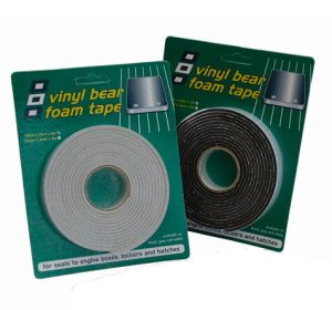 Vinyyli tiivisteteippi musta 19x3mm x3m