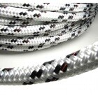 Ohennettu reiviköysi Dyneema Type1 5/10mm 22m whit