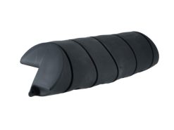 Laiturin törmäyslista musta Dockfender 24x24x11 cm