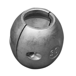 Akselisinkki leveä Ø40mm Anodi Zn