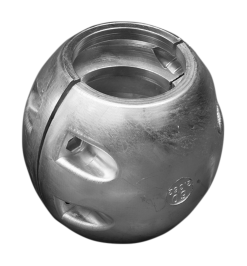 Akselisinkki leveä Ø55mm  Anodi Zn