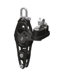 OPF FIDDLE BLOCK W/BECKET D 60 W/SHACKLE + CAM CLE