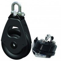 SWIVEL OPF BLOCK D 70 W/SHACKLE + CAM CLEAT