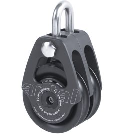 DOUBLE OPF BLOCK D 80 W/SHACKLE
