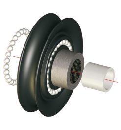 OPF series, sheave Ø 60, SWL 800 kg