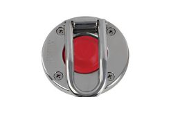 RED SWITCH WITH S.STEEL COVER