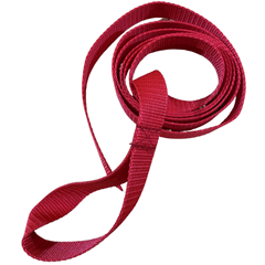 Sail-Tie 25mm punainen 2m neulottu lenkki