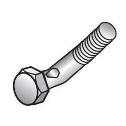 Hook bolt M6S ø 10x60mm
