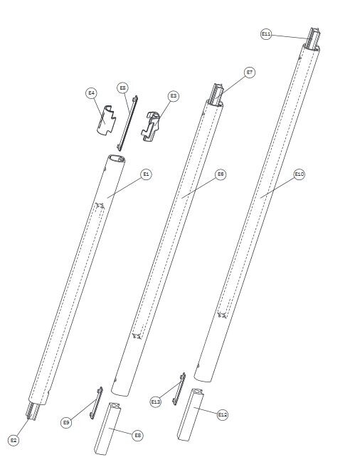 Foil pack Furlex 50S L=2400mm 4-5mm