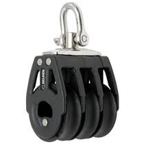 BBB40 Triple swivel block -ploki 40mm