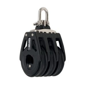 BBB60 Triple swivel block -ploki 60mm