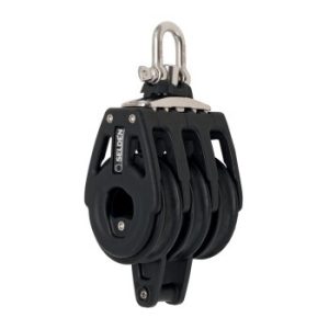 BBB60 Triple swivel becket block -ploki 60mm