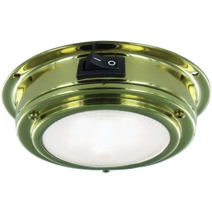 Kupuvalaisin MOLENE kiilotettu Messinki Ø170mm 20W