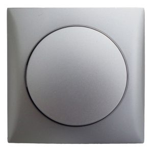 Upotettava kytkin 60x60x10mm kromattu harmaa