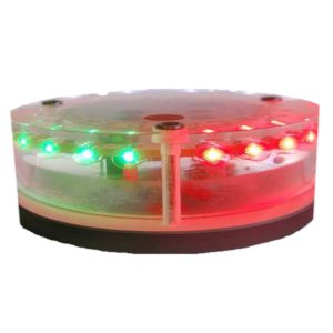 Matala Bicolor  puna/ vihreä LED kulkuvalo 2MN Epo