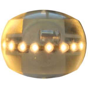 mastokulkuvalo, valkoinen 225° 2nm pystypintaan