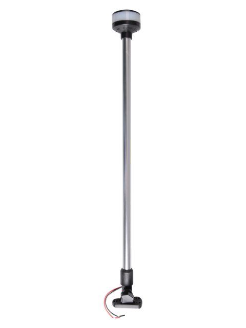 Led Valomasto3 60° 1,5w alumiinivarsi mustakehys