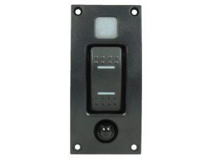 Kytkinpaneelin yhdellä kytkimellä (On-Off-On) Curv