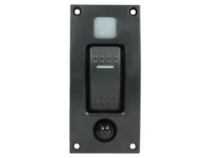 Kytkinpaneelin yhdellä kytkimellä (On-Off) Curved