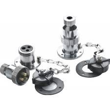 Kansikosketin 4 napainen 2osainen 5A Ø 44mm
