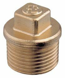 messinkinen kierretulppa 3/4"