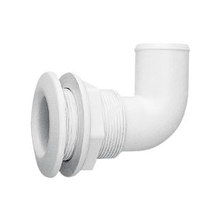 Letkuläpivienti 90° kulmalla muovi 20mm letkulle