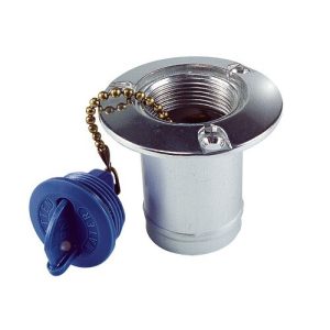 kansiruuvike Water sininen Alumiini 38mm letkulle