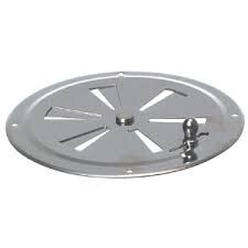 Perhosventtiili, suljettava 125 mm
