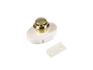 Kaapin lukko painonappi 13mm messinki