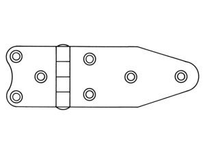 Luukkusarana129mm x 40mm Std HST 81610