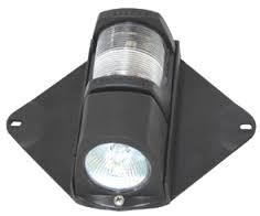 Masto- ja kansivalo yhdistelmävalo 12V musta
