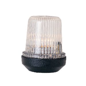 Classic LED 12 valkoinen 360° musta runko