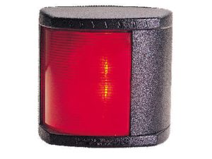 Classic LED 20 sivuvalo punainen 112,5°, musta