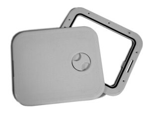 luukku Industrial 316mm x 366mm harmaa