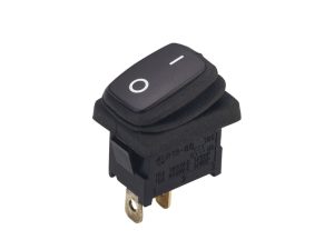 Keinukatkaisin IP65, pieni 12V  ON-OFF  18x12mm