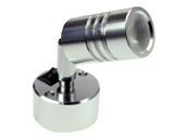 Led lukuvalo spotti kromattu 2W 10-30V DC