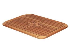 Teak-pöytälevy- Classic Soft