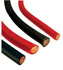 Akkukaapeli 50 mm² PVC kuori, punainen