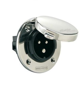 Maasähköpistorasia MP32-10 RST 32A/250V, AISI 316