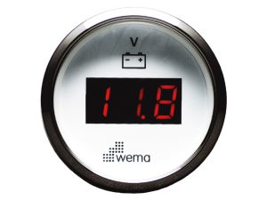 Wema Volttimittari Digitaalinen 62mm Valkoinen rst