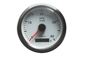 Wema Kierroslukumittari 4000 rpm Valkoinen rst