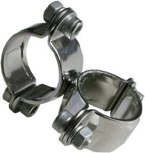 Båtsystems Kaksois putkikiinnike P1033