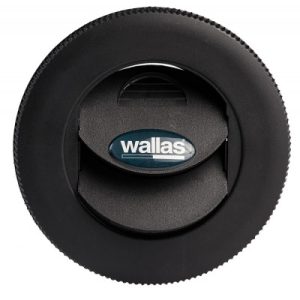 Suljettava ulospuhallusritilä 75 mm Wallas 3421