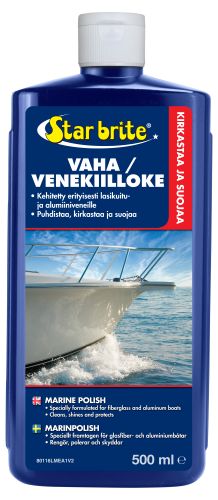 Puhdistava venekiilloke - Marine Polish 500 ml