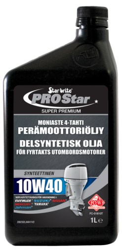 S.B. Pro Star 10W40 4-tahti perämoottoriöljy 1l