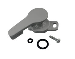 Kahva NR muoviluukkuihin Harmaa