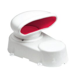 Dorade box joutsenkaulaventtiili punainen 75mm